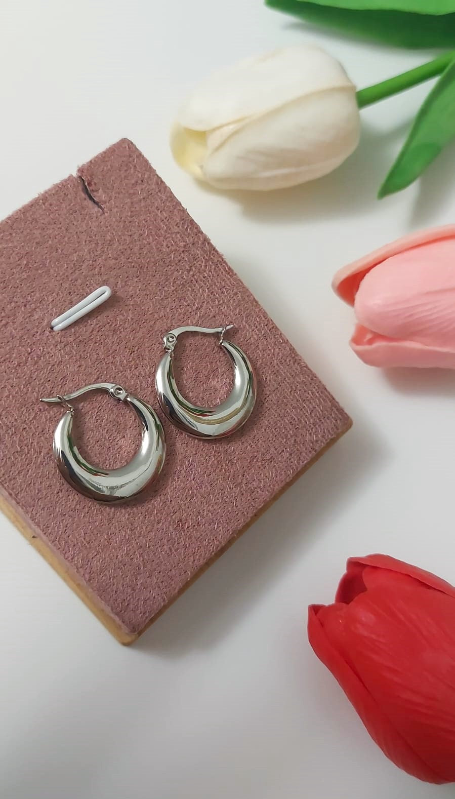 Orecchini BOB silver