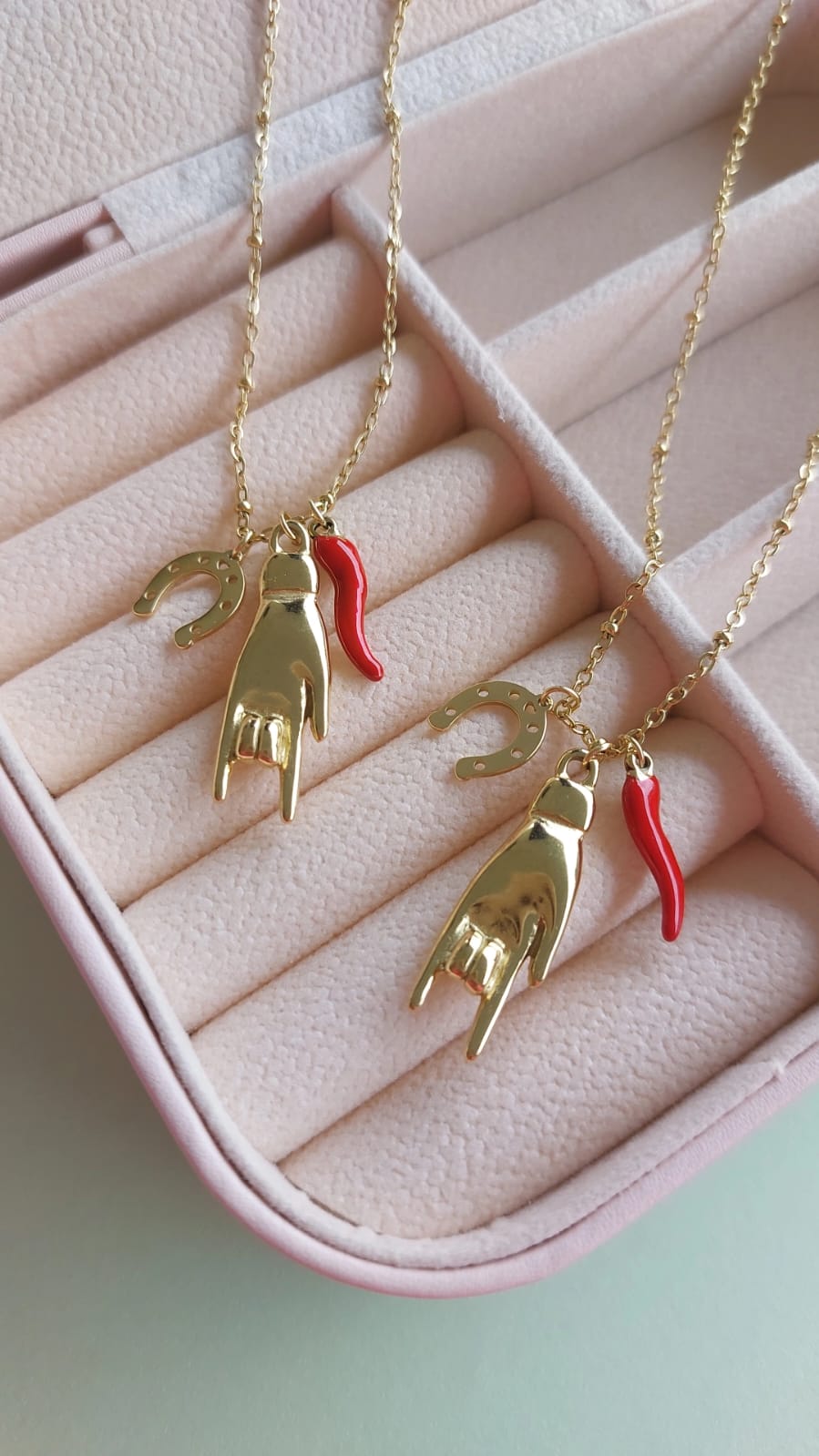 Collana scaramantica gold