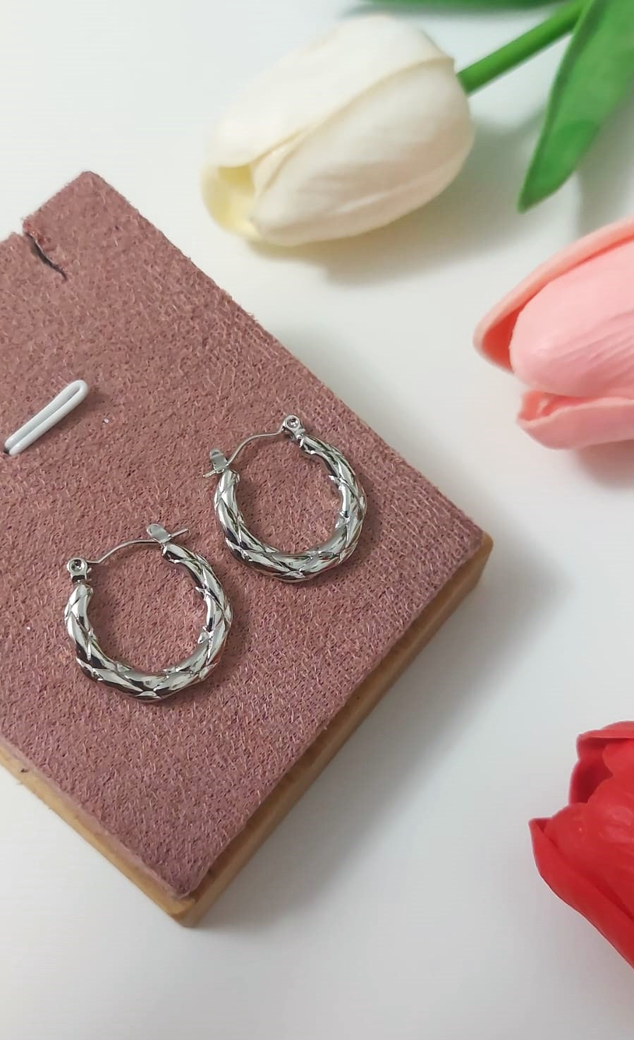 Orecchini Treccia Silver