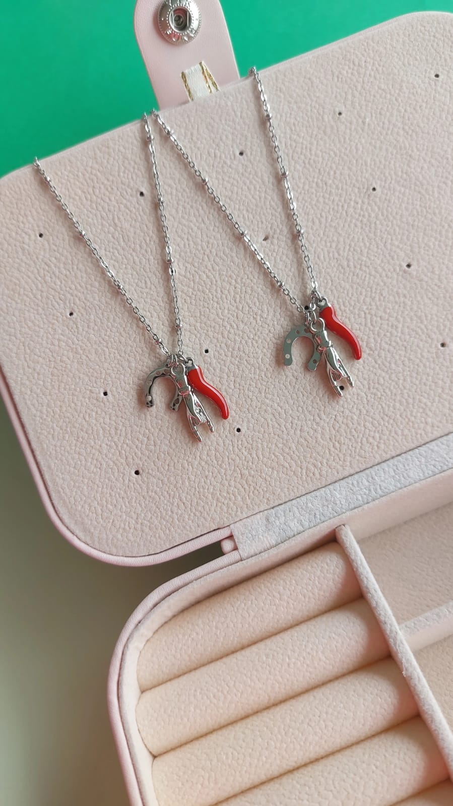 Collana scaramantica silver