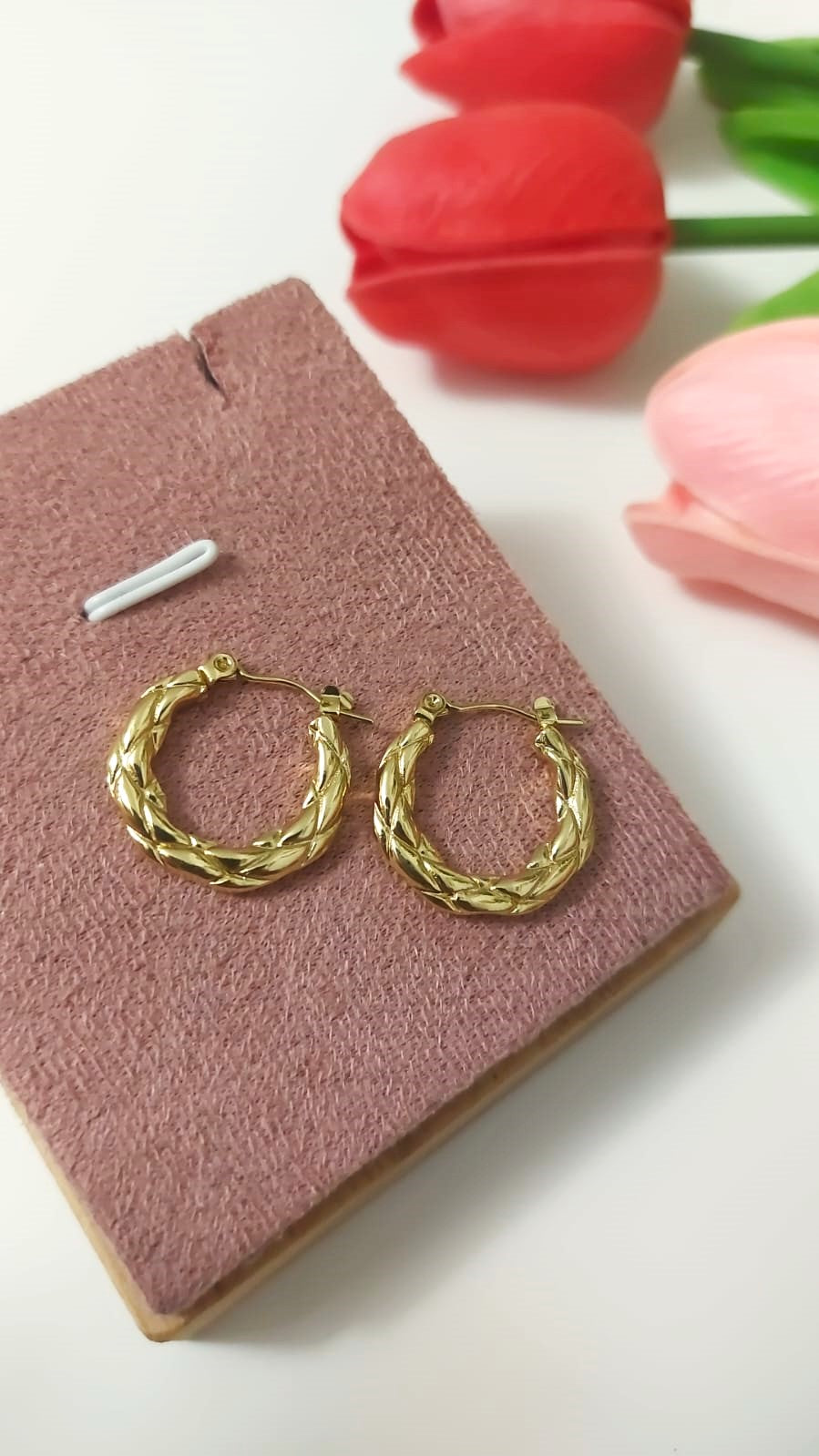 Orecchini Treccia Gold