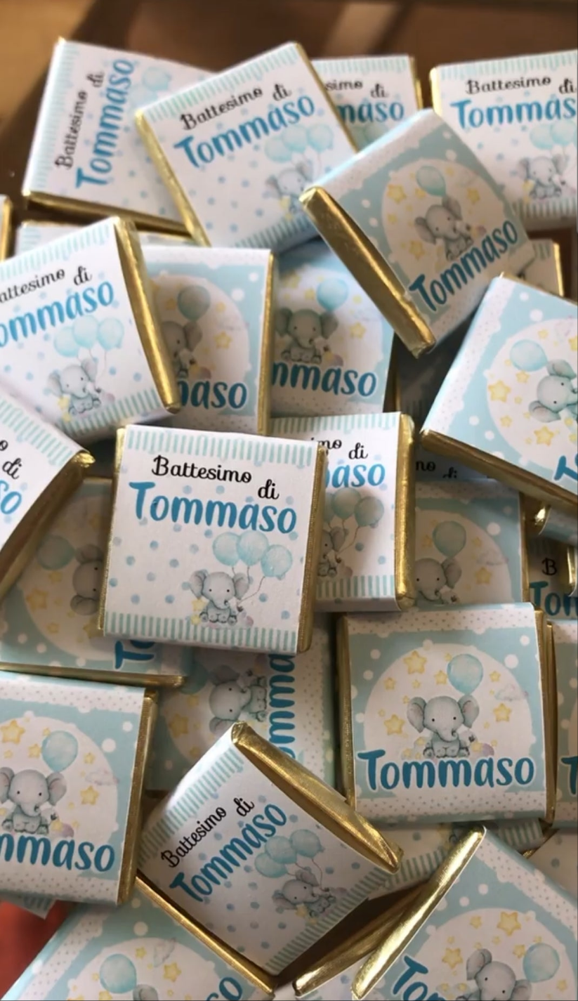 BOX CIOCCOLATINI PERSONALIZZATI