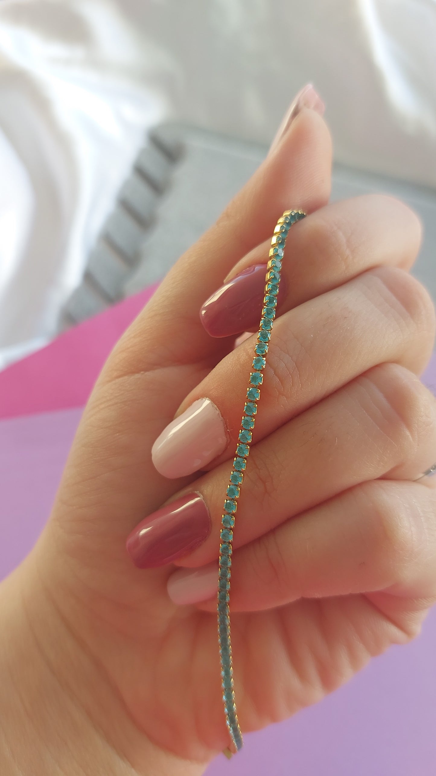 Bracciale tennis slim