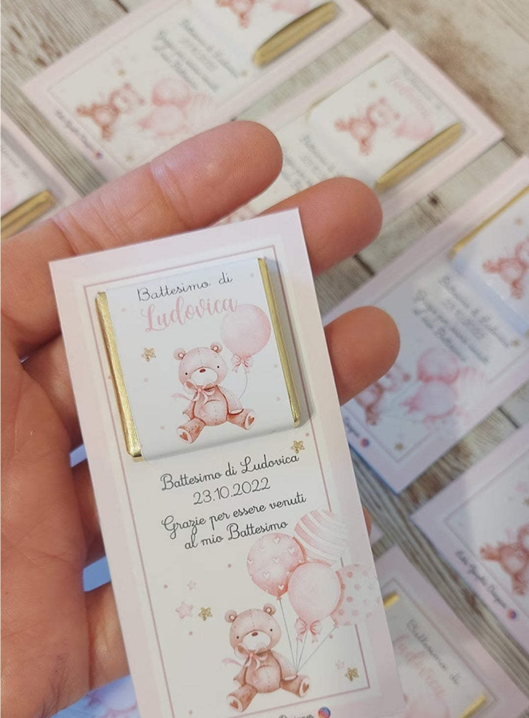 BOX CIOCCOLATINI PERSONALIZZATI