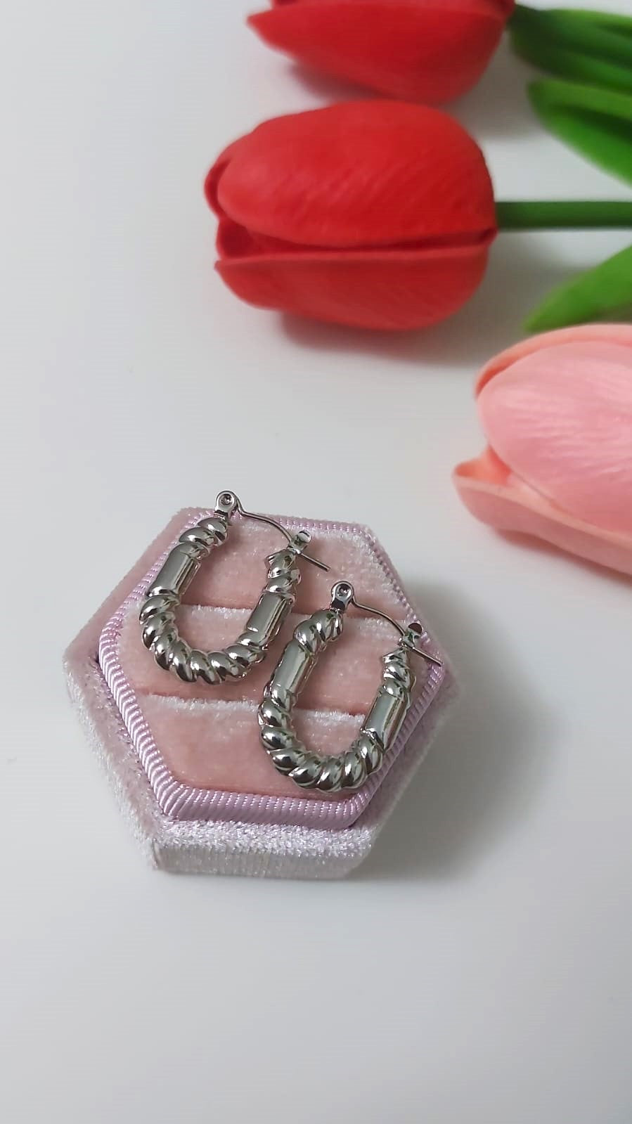 Orecchini Giada Silver