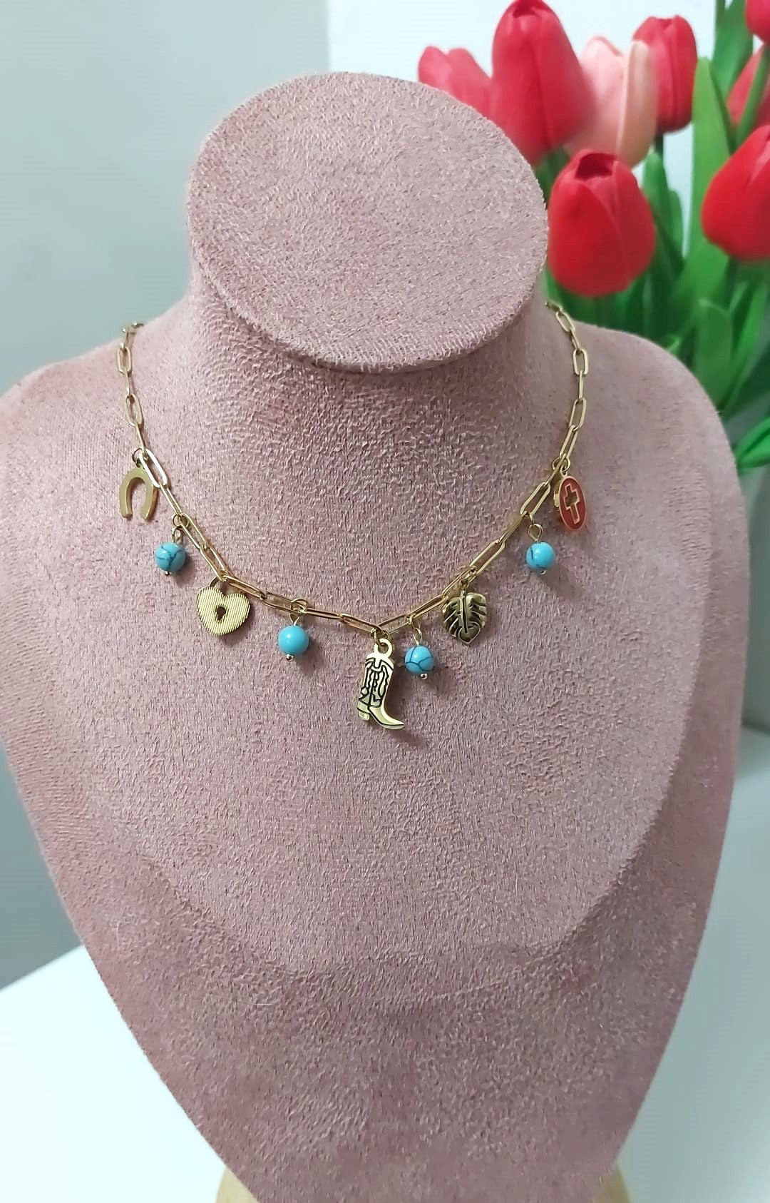 Collana Charmi Denì gold