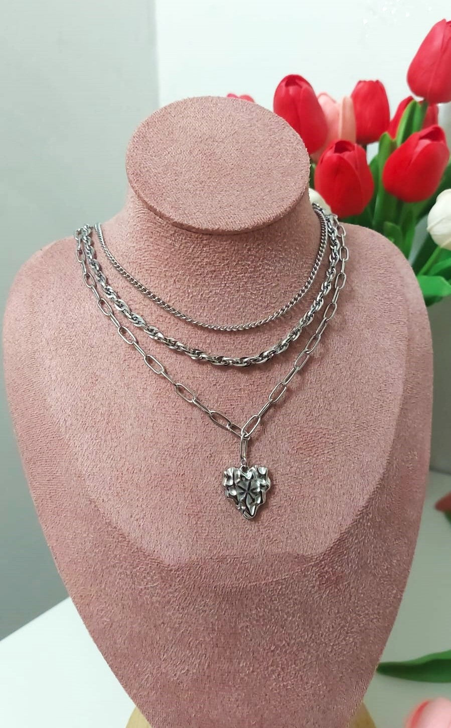 Set 3 Collane SILVER