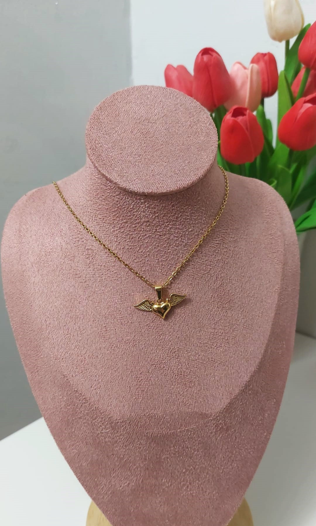 Collana Cuore Ali Gold