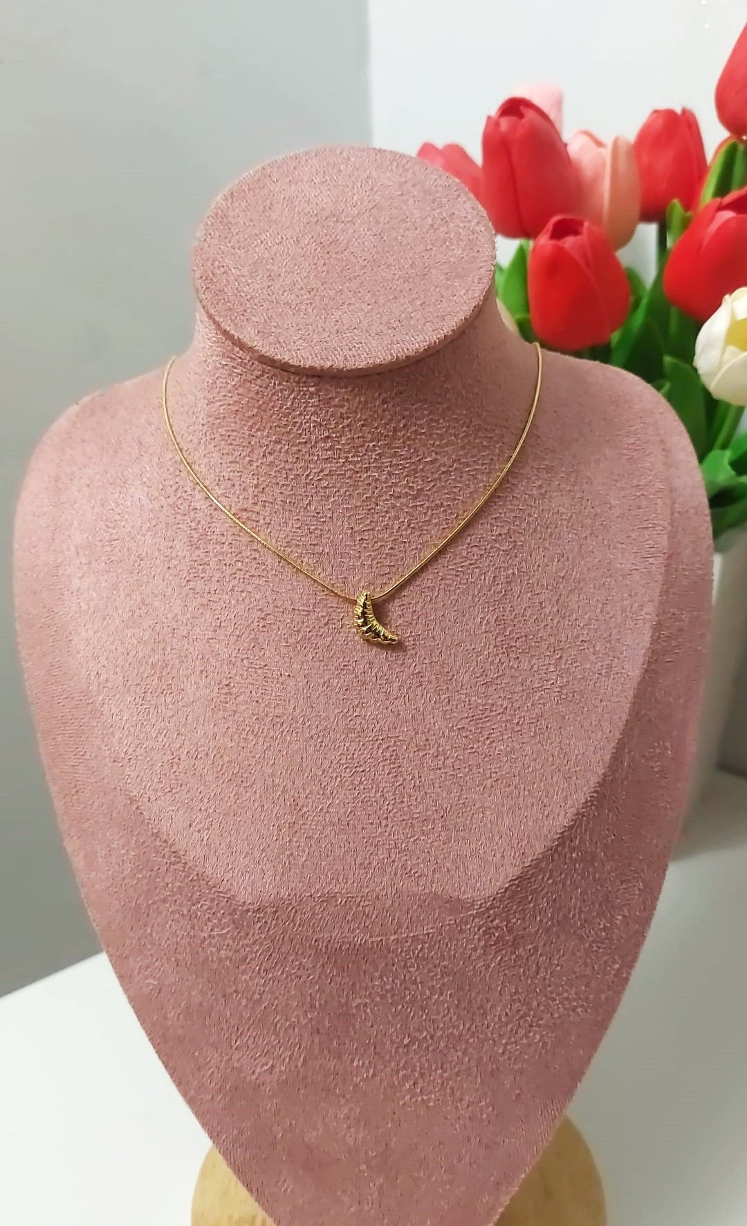 Collana Mini Croissant