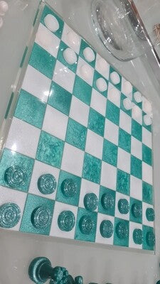 SCACCHIERA IN RESINA