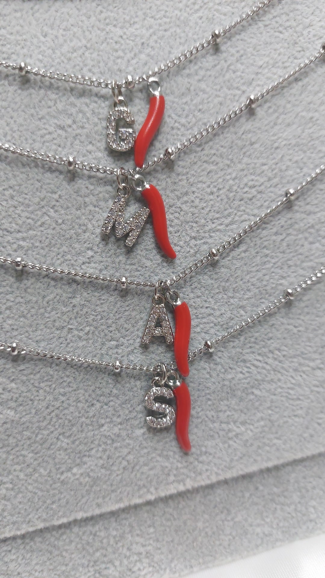 COLLANA LUCKY CON INIZIALE