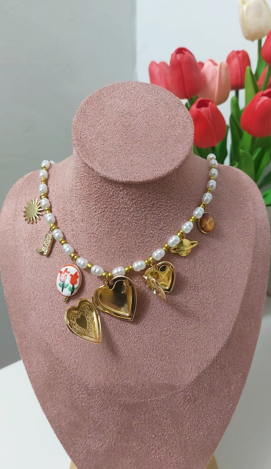 Collana Porta Foto charm