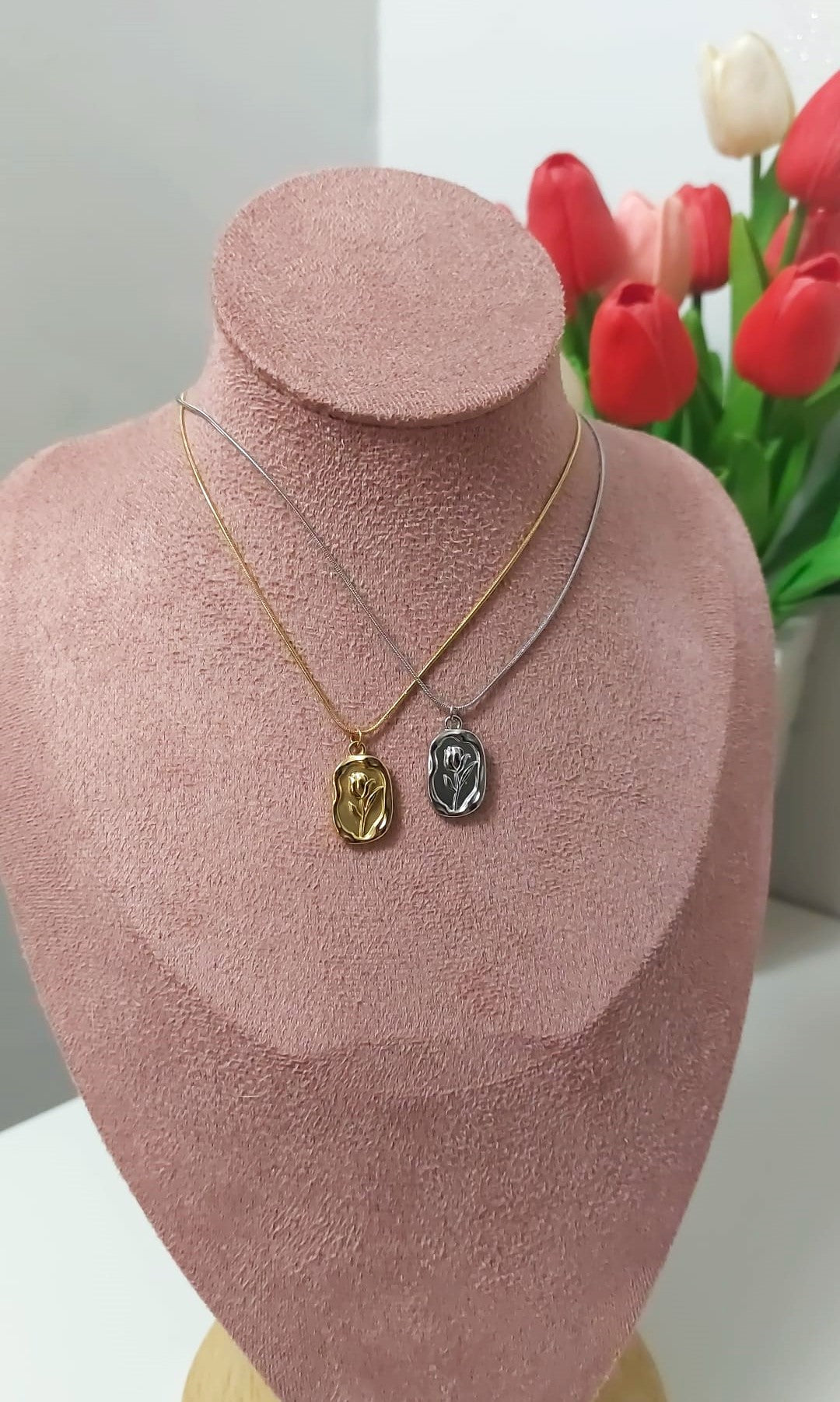 Collana TULIPANO Silver