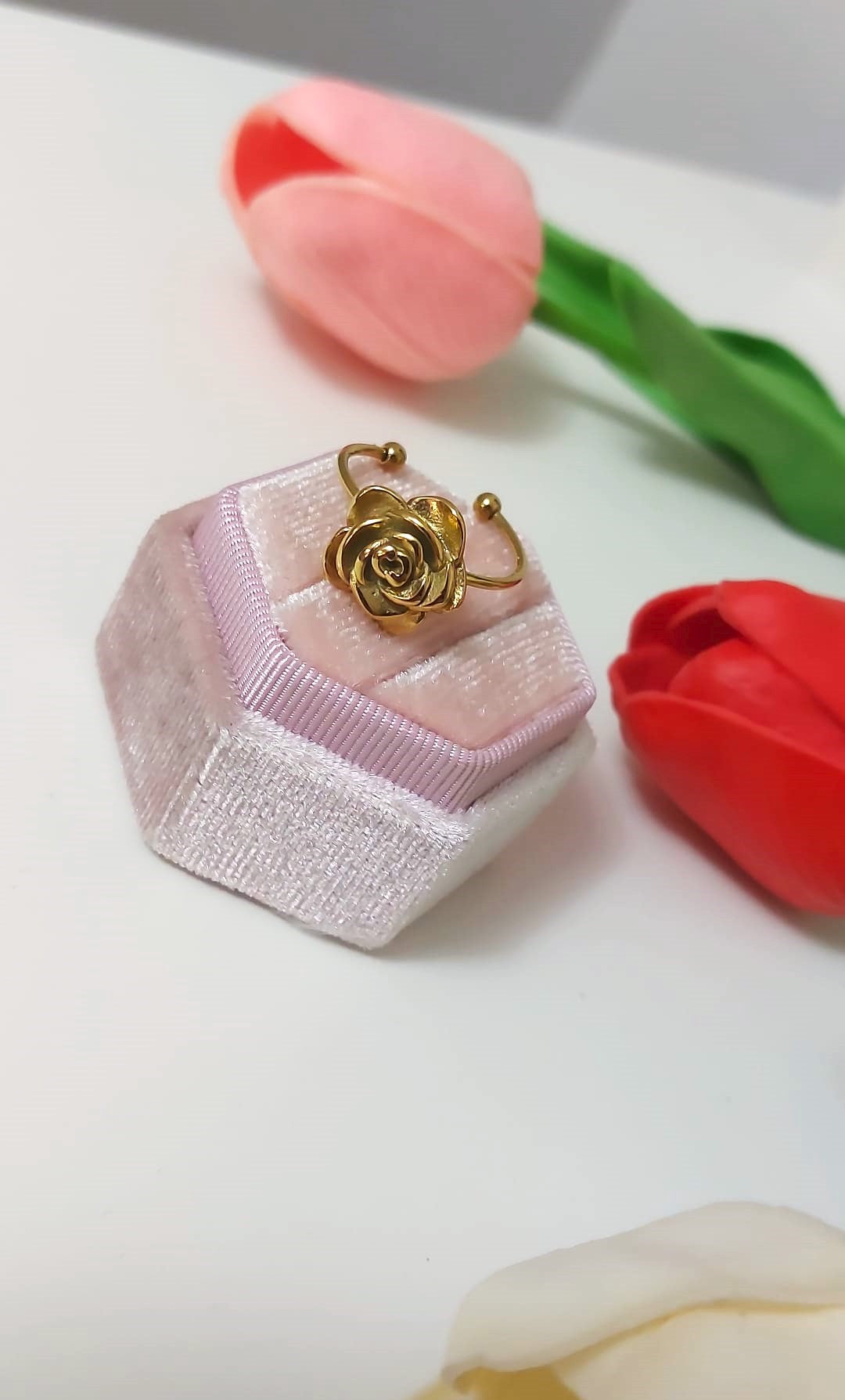 Anello Rosa gold