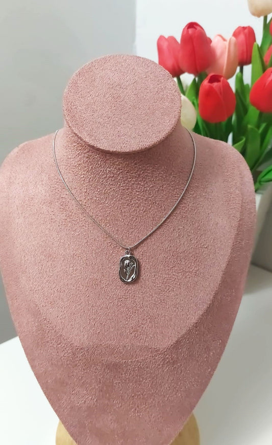 Collana TULIPANO Silver