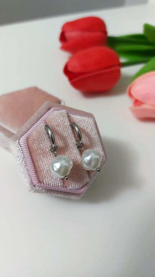 Cerchietti Perla SIlver