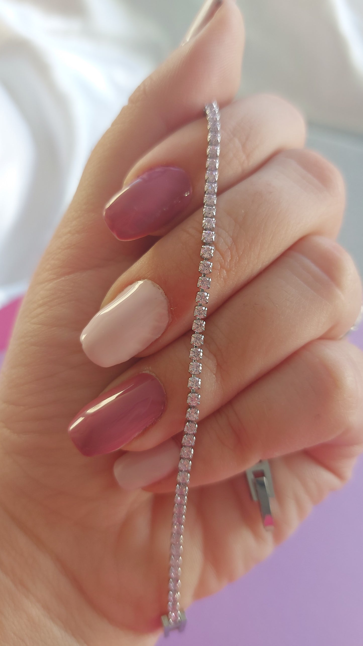 Bracciale tennis slim