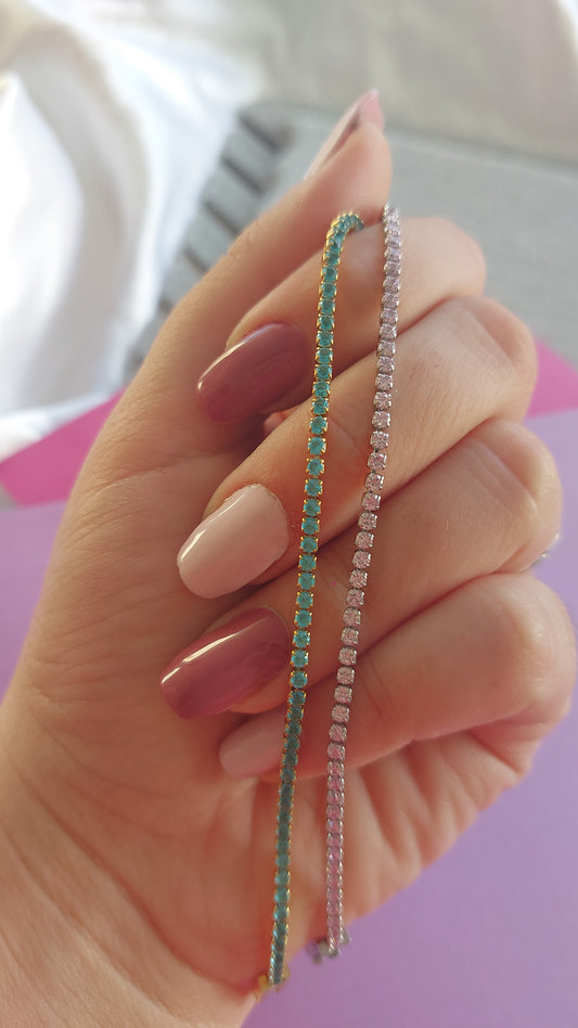 Bracciale tennis slim