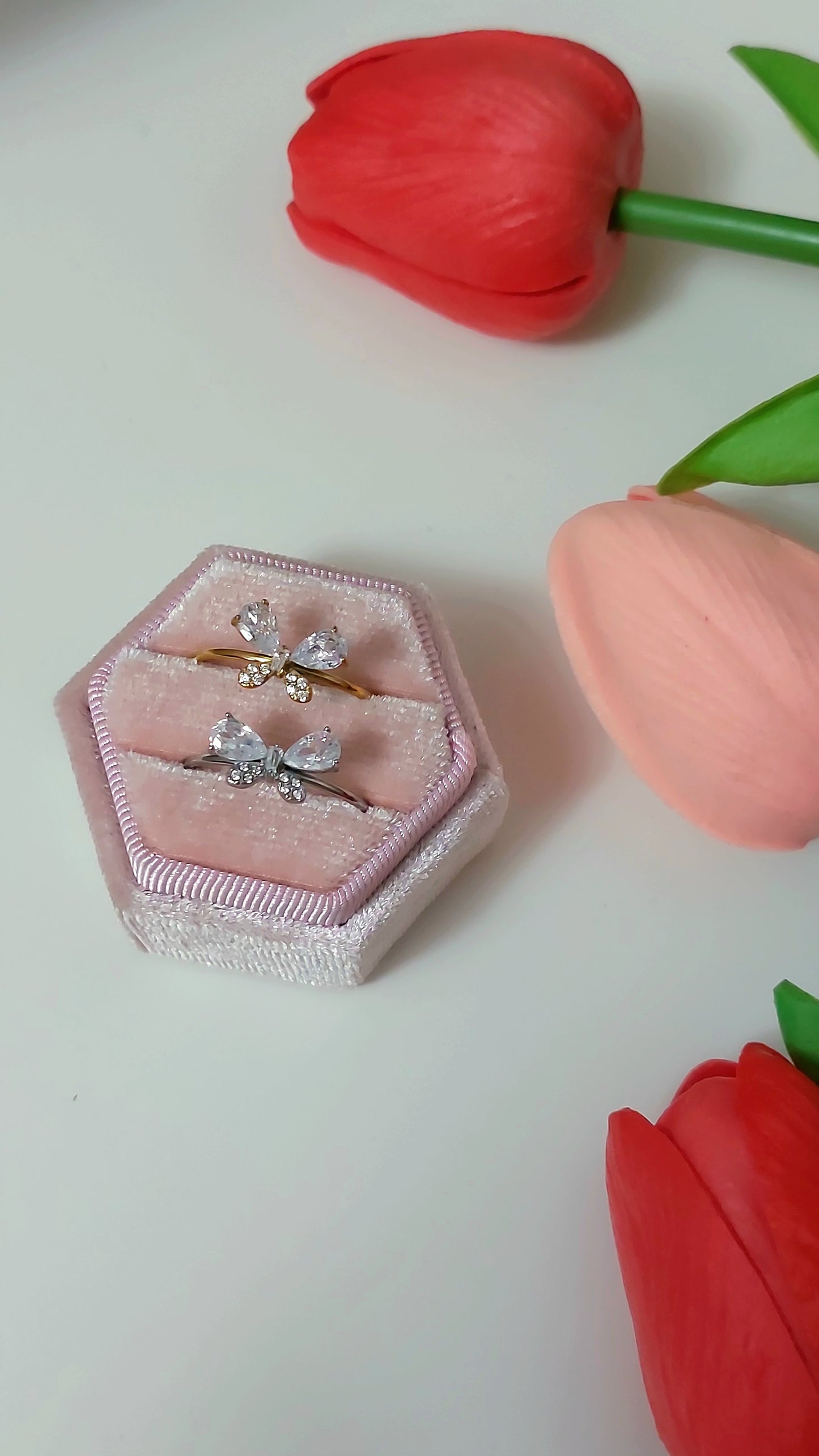 Anello Farfallina regolabile