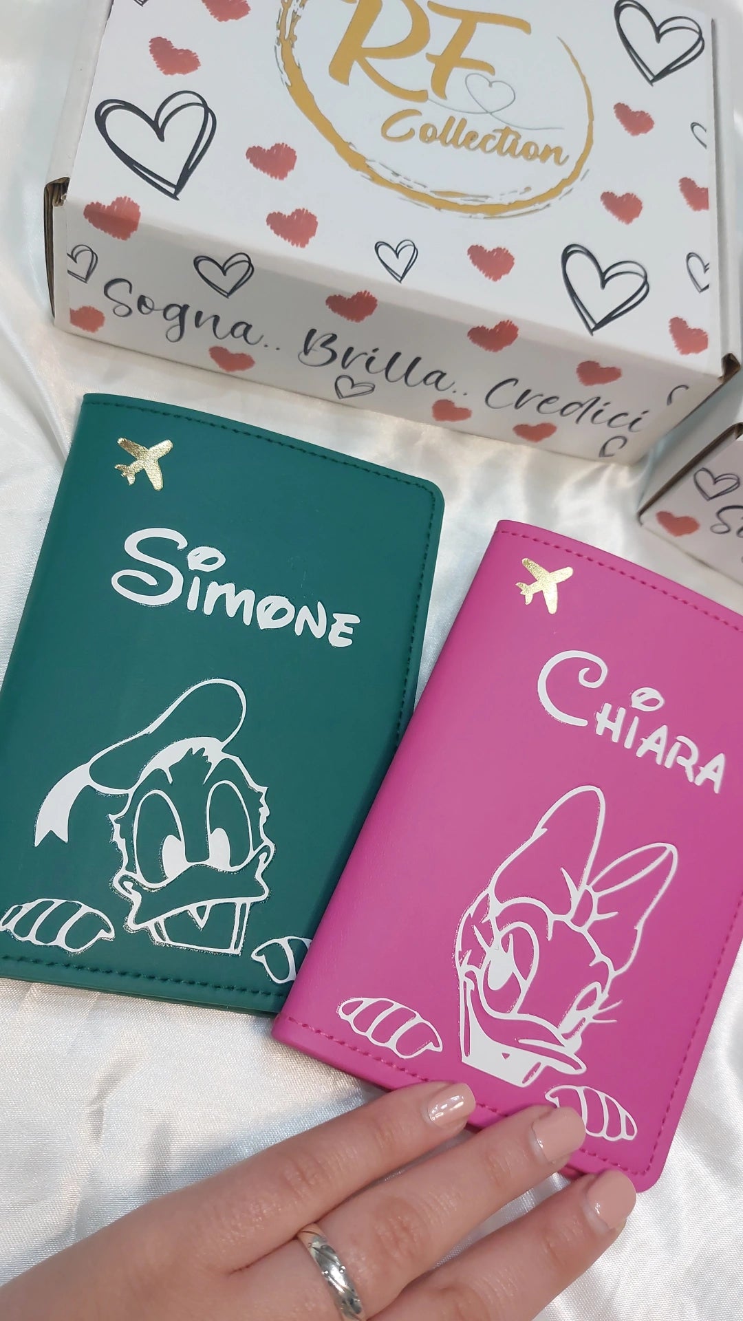 CUSTODIA PASSAPORTO PERSONALIZZATO