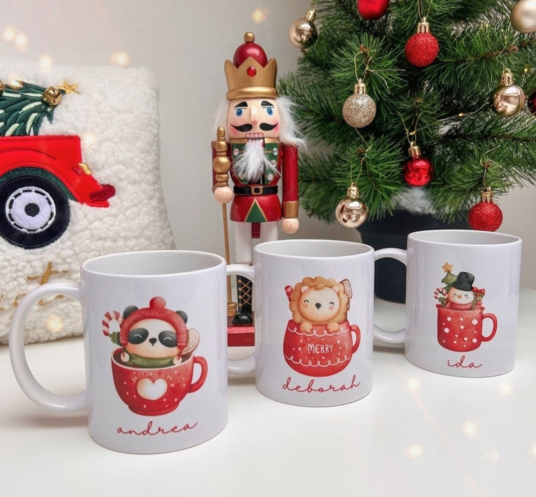 Tazza Zoo Christmas