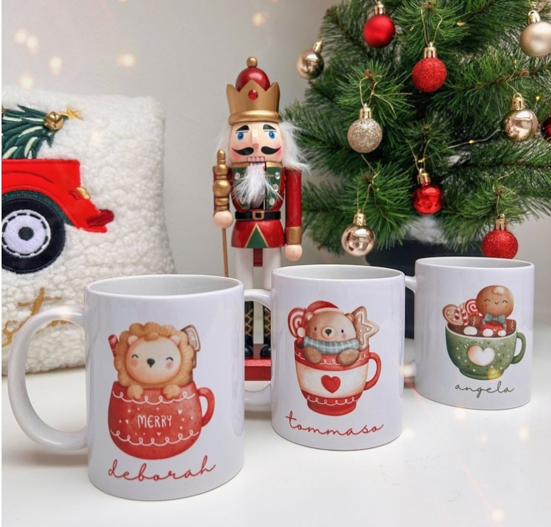 Tazza Zoo Christmas