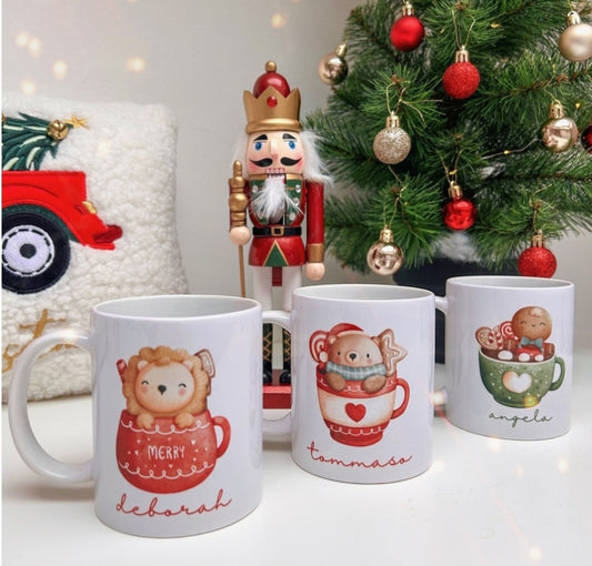 Tazza Zoo Christmas