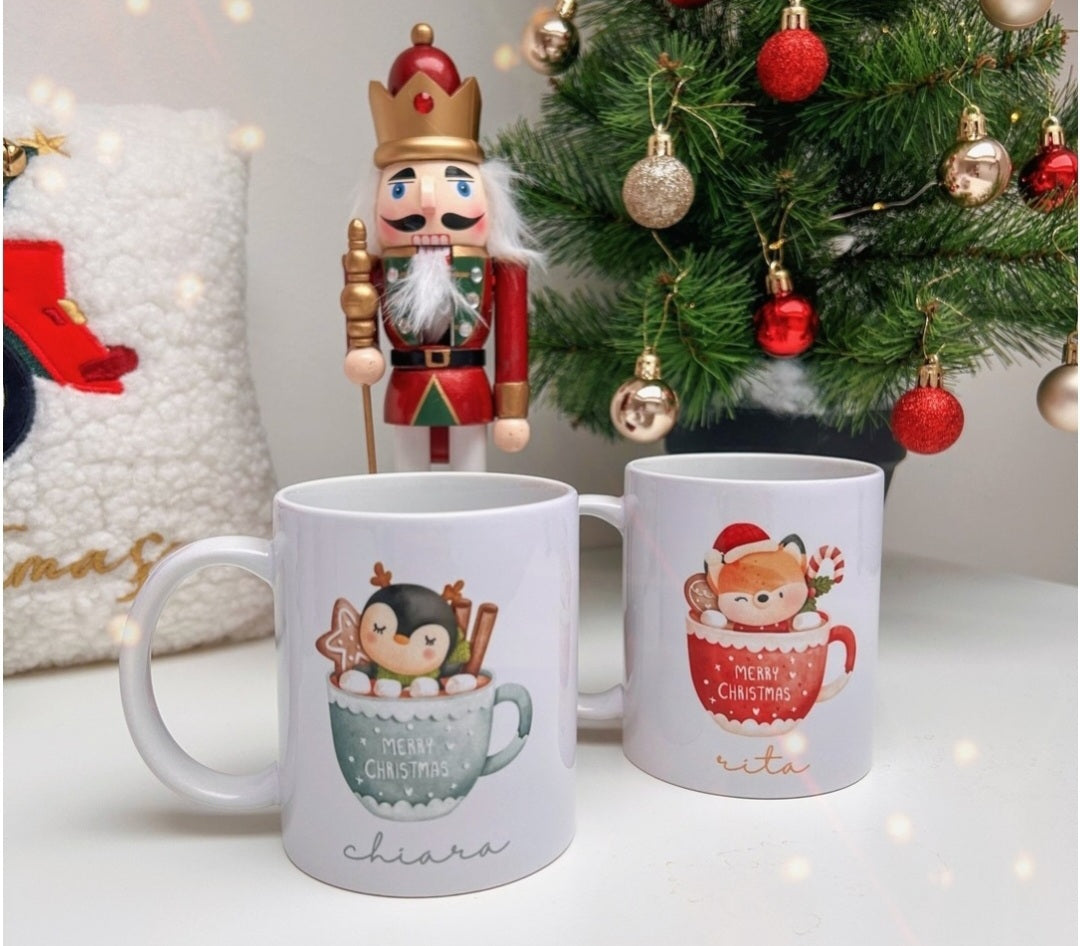 Tazza Zoo Christmas