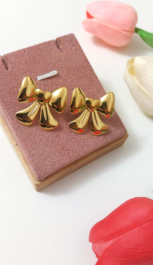 Orecchini Fiocco gold