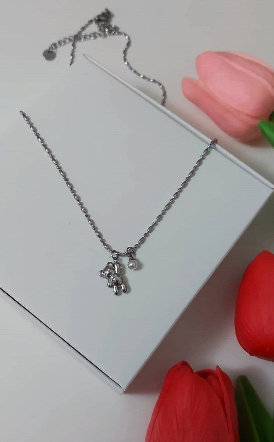 Collana Teddy Mini Silver