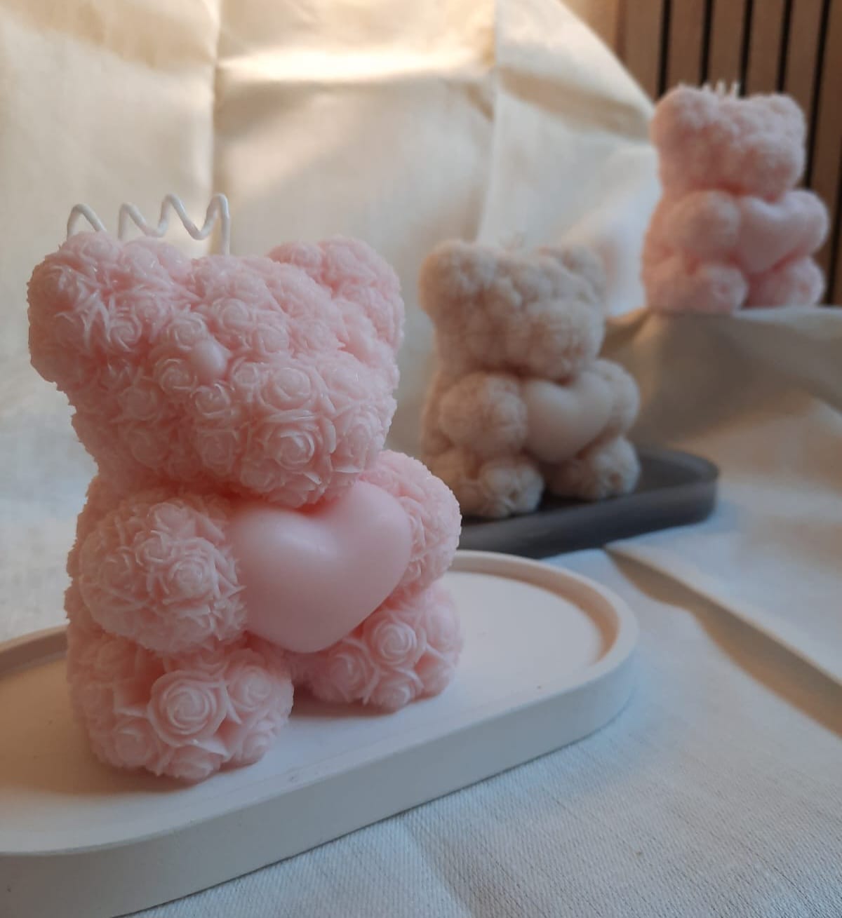 TEDDY CON CUORE/ FIOCCO