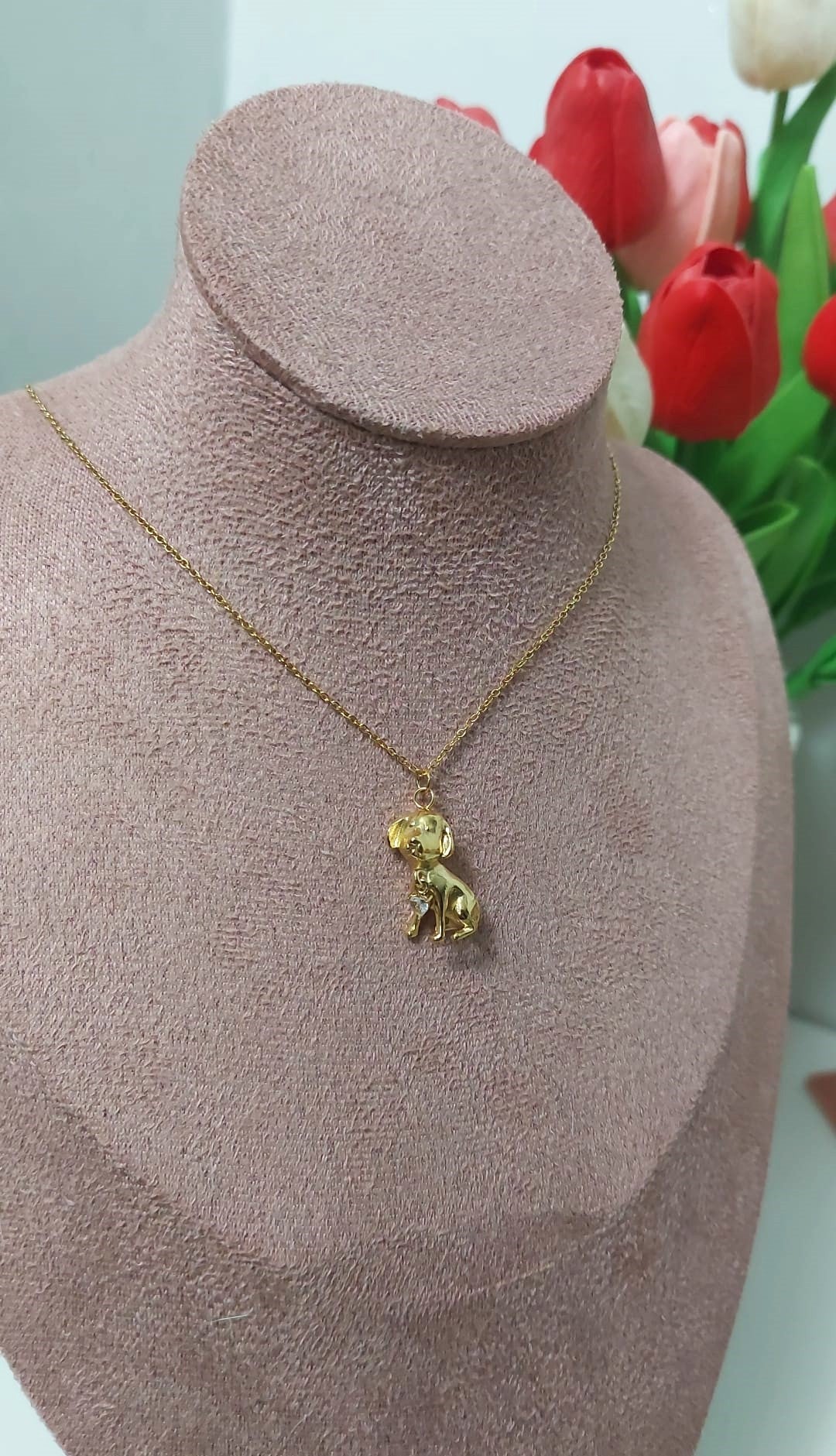 Collana CANE gold