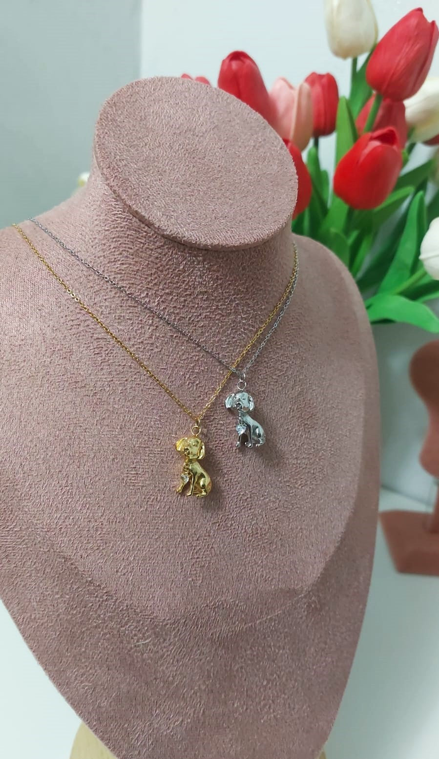 Collana CANE gold