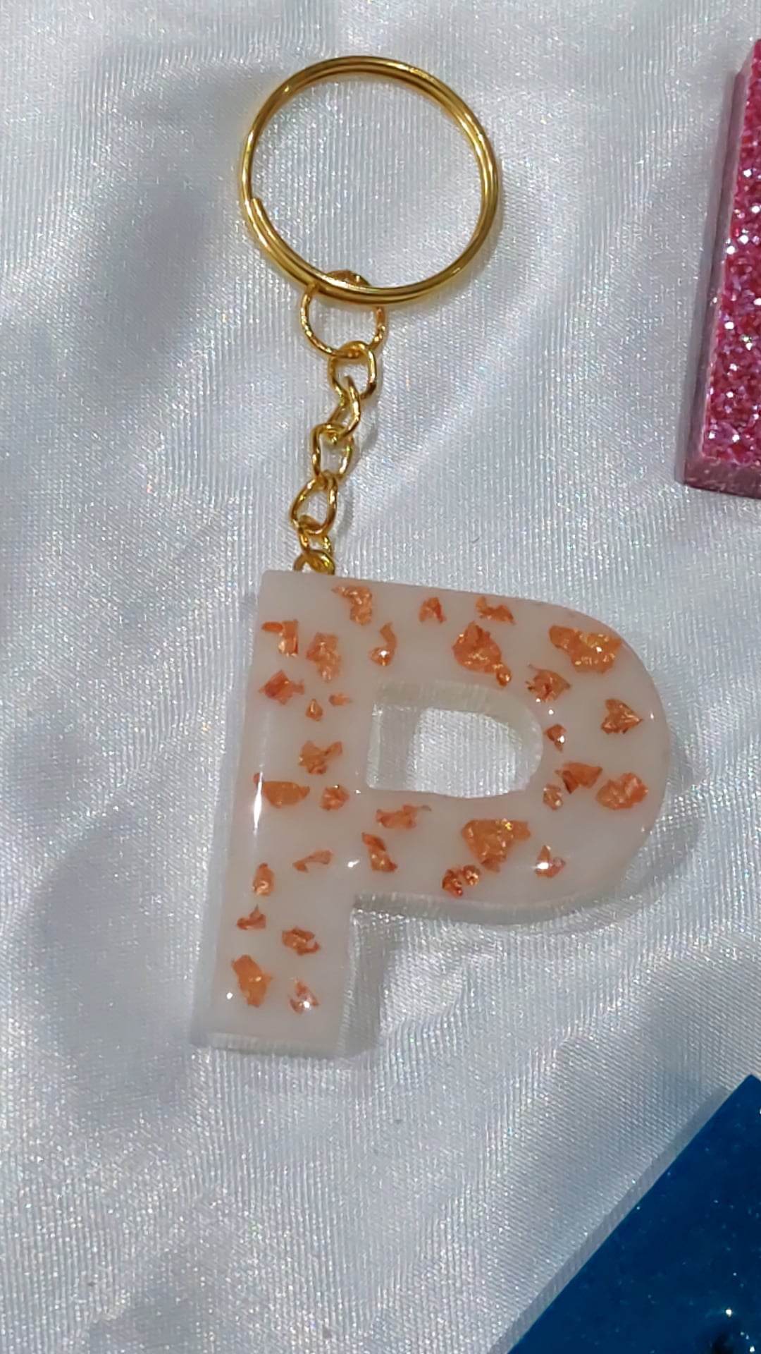 PORTACHIAVI LETTERA P