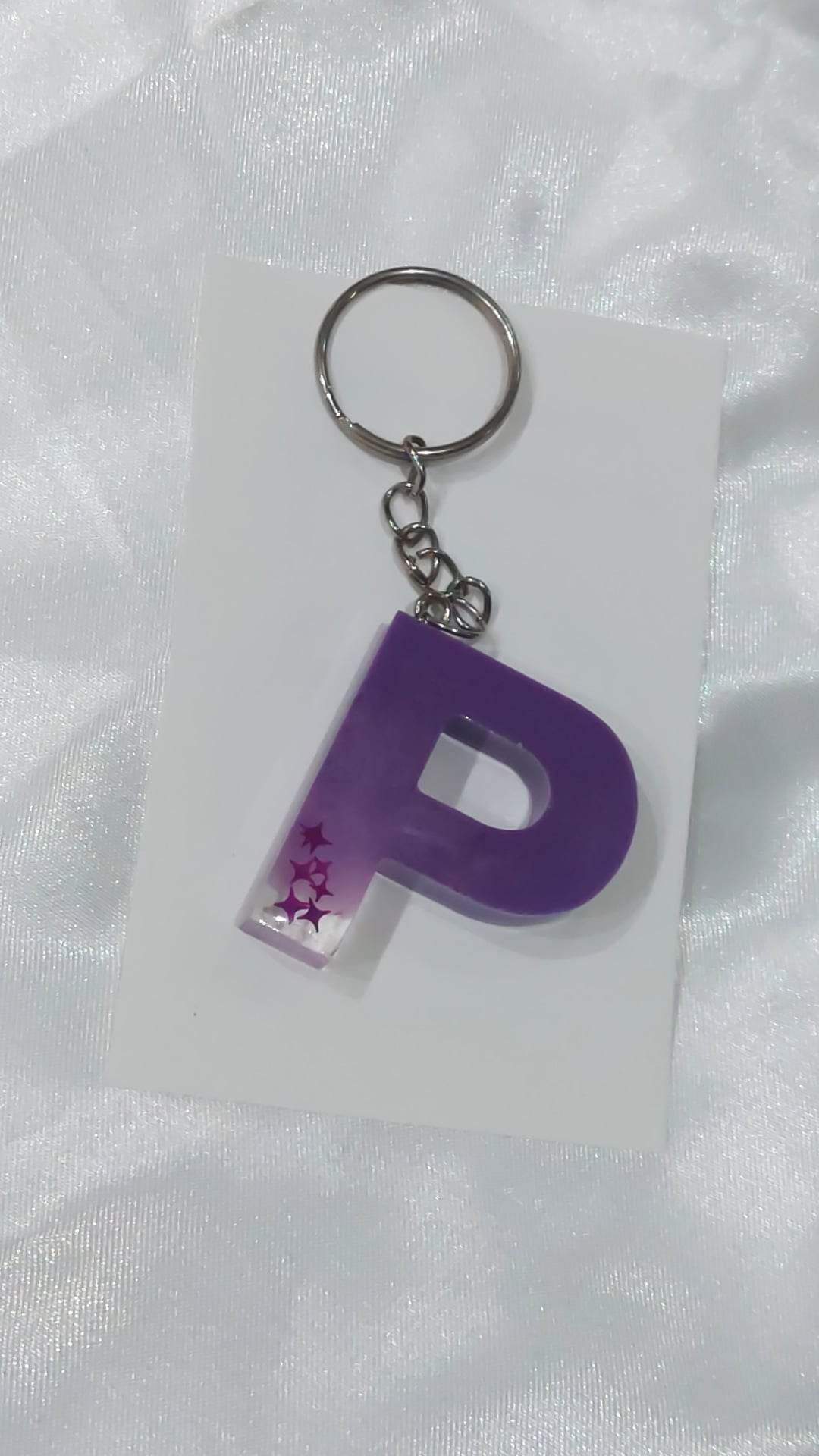 PORTACHIAVI LETTERA P