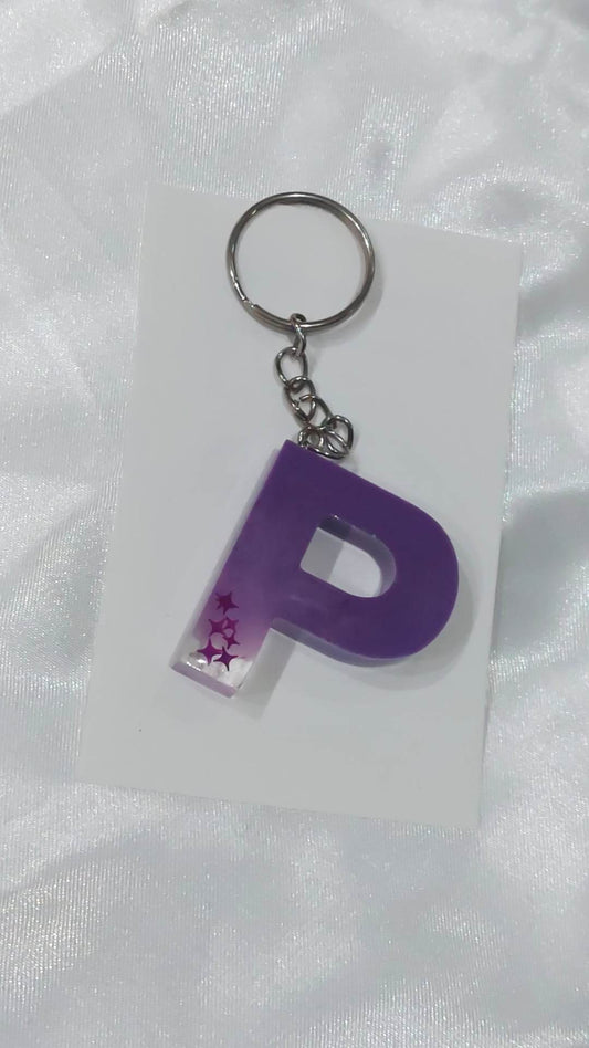 PORTACHIAVI LETTERA P